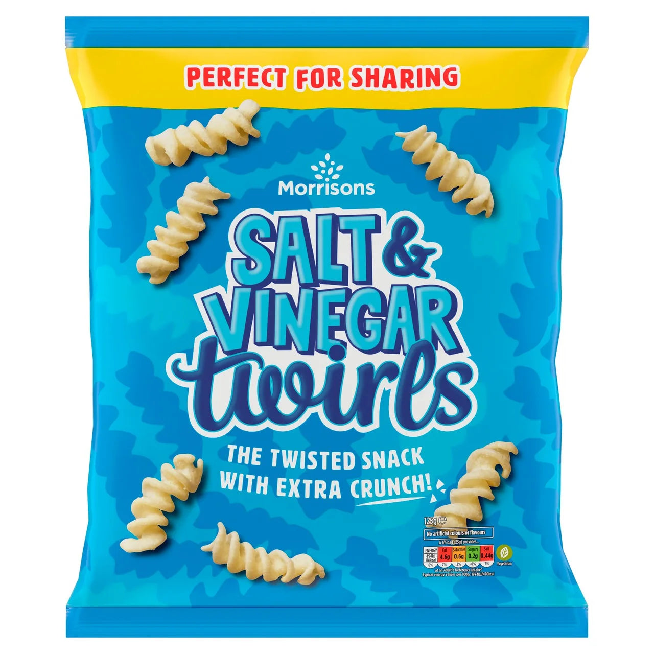 Morrisons Salt & Vinegar Twirls - 125g