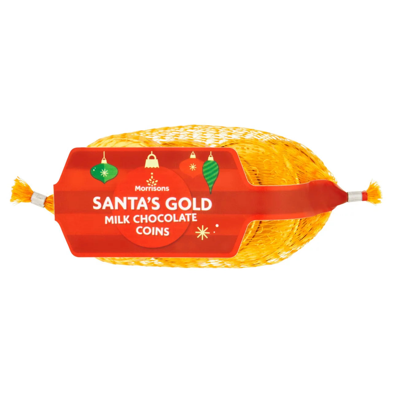 Morrisons Santa's Gold Milk Chocolate Coins 62g