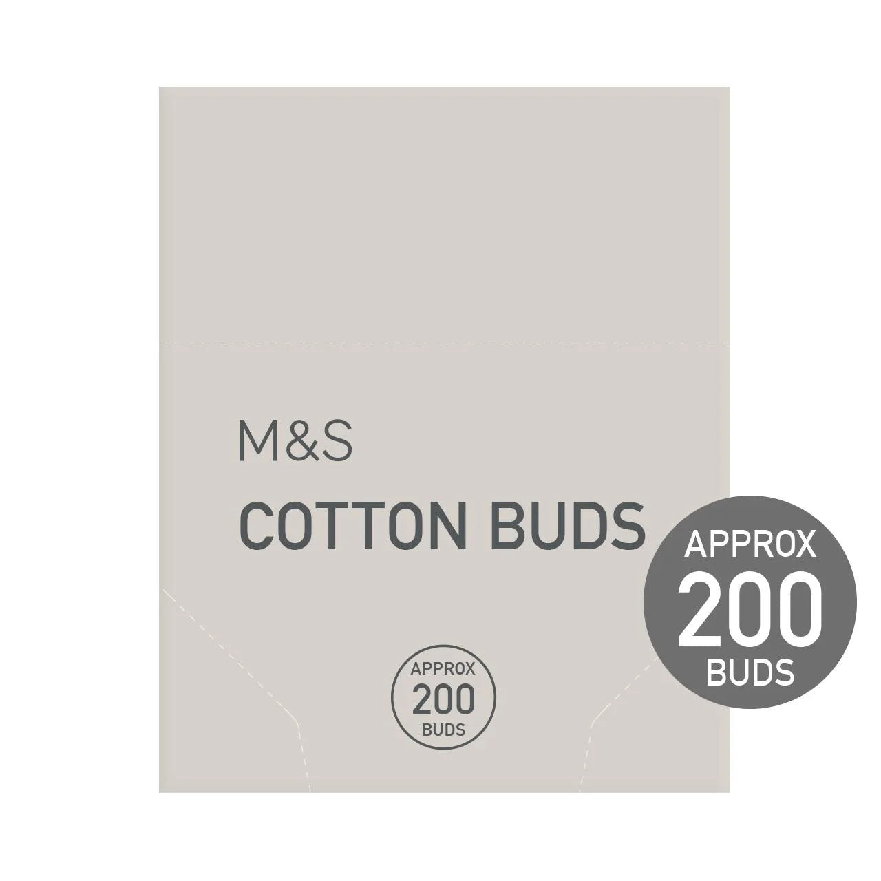 M&S Cotton Buds, 200 buds