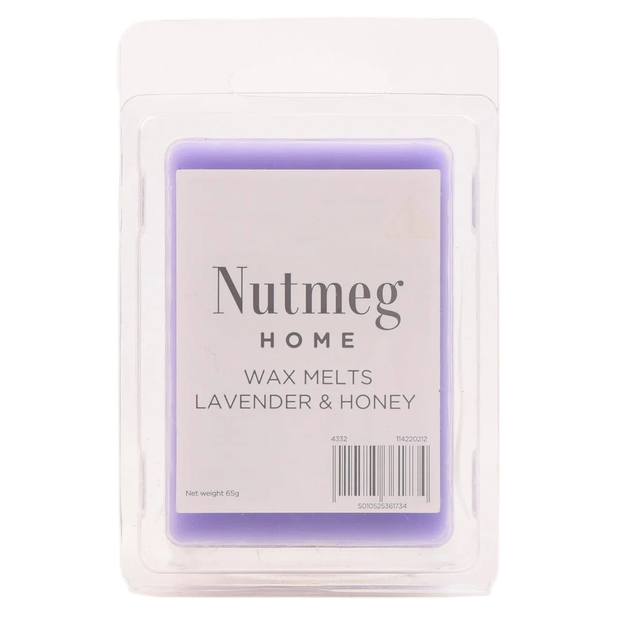 Nutmeg Home Wax Melts Lavender & Honey