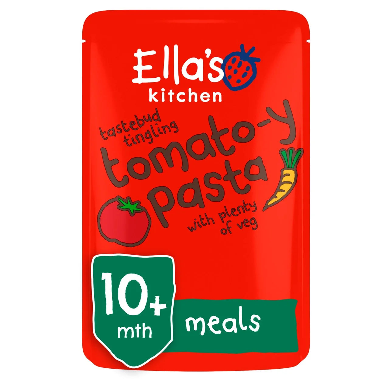 Ella's Kitchen Organic Perfect Pleasing Tomato Pasta with Plenty Veg 10mth+ 190g