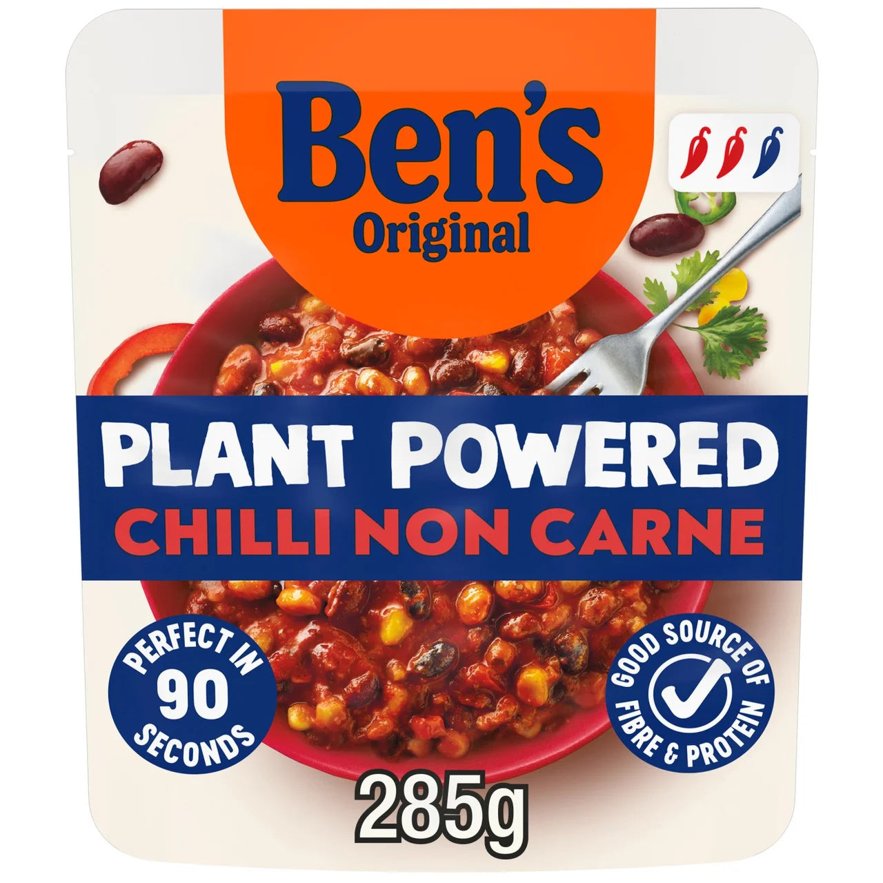 Ben's Original Plant Powered Vegan Chili Non Carne Meal 285g