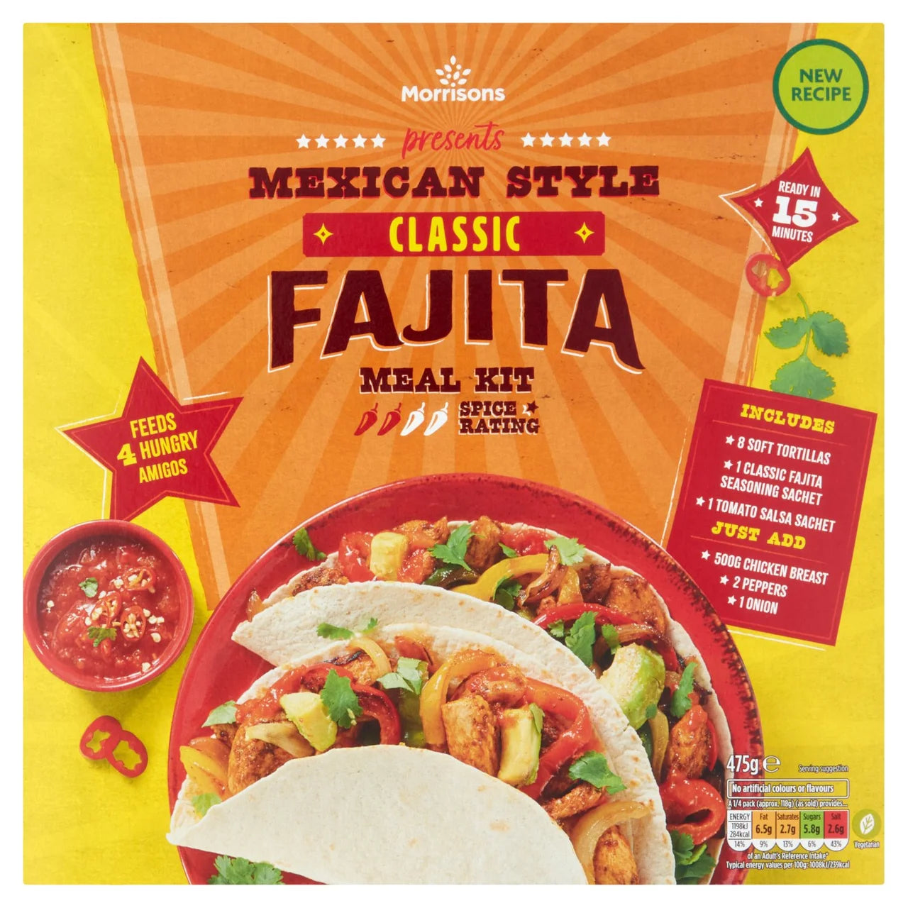 Morrisons Fajita Kit