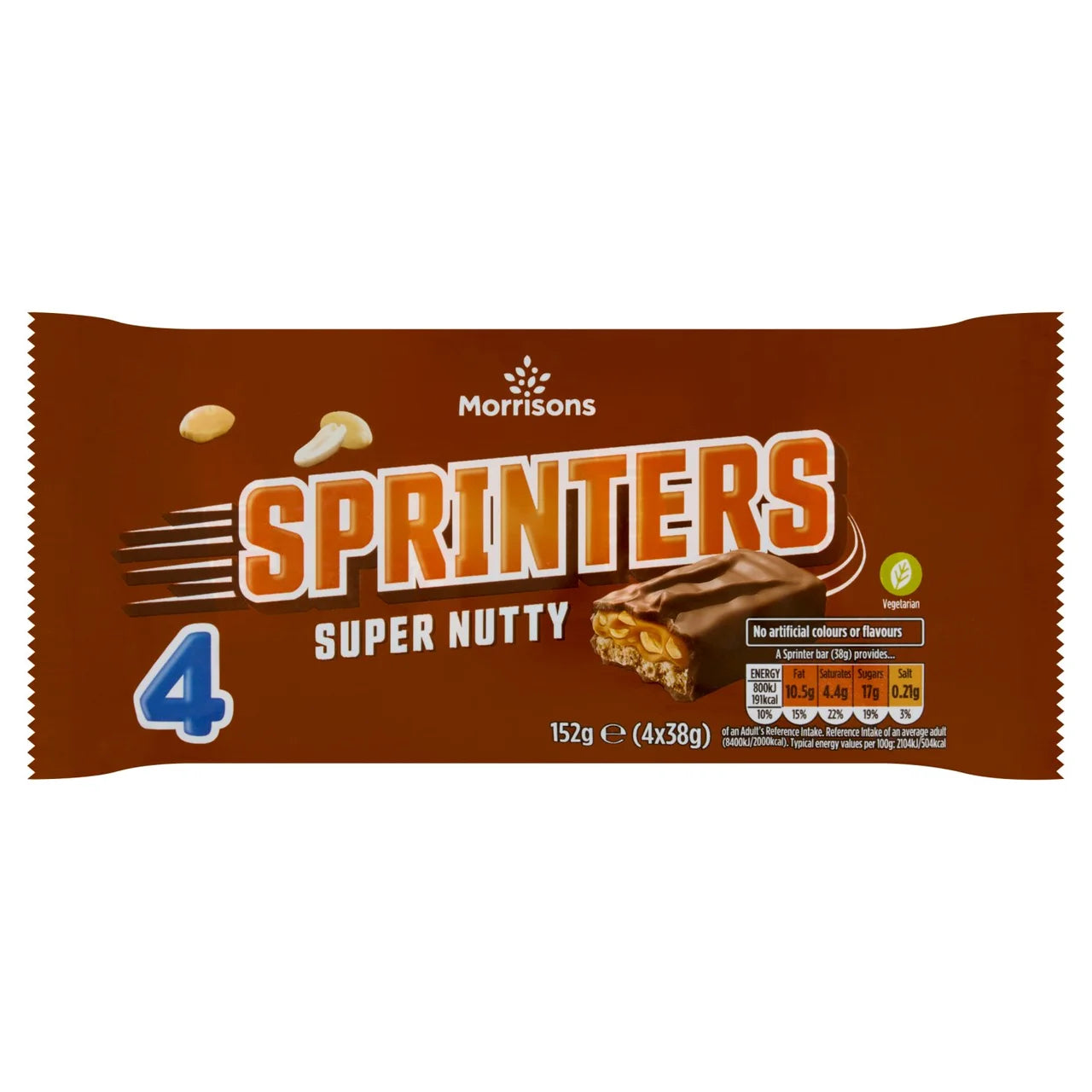 Morrisons Sprinters, 4x38g