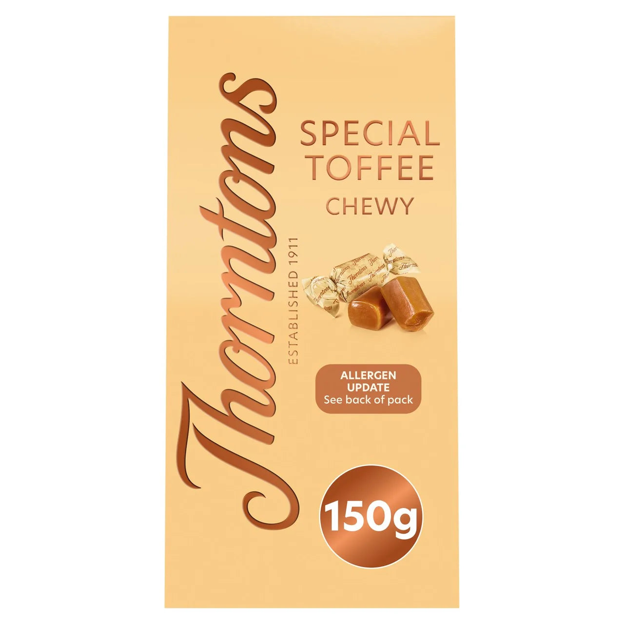 Thorntons Chewy Special Toffee Box 150g