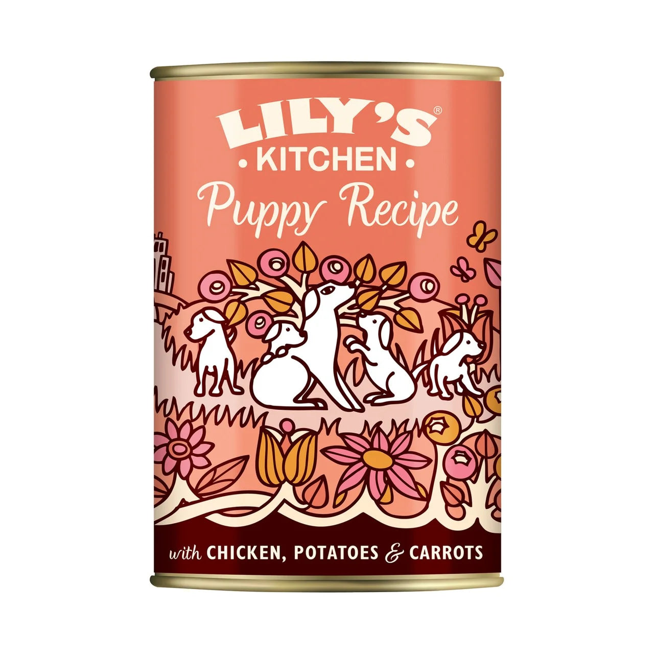 Lily's Kitchen Puppy Recipe with Chicken Potatoes & Carrots - 400g