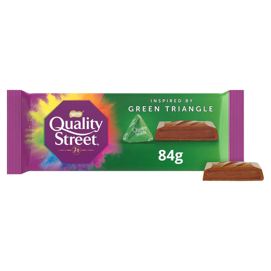 Quality Street Green Triangle Block - 84g