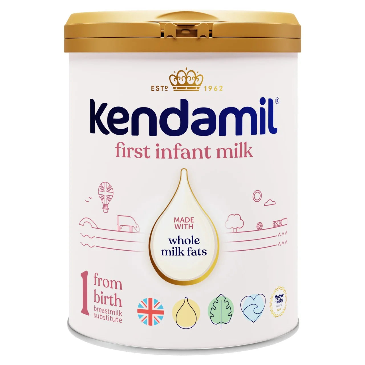 Kendamil First Infant Milk Stage 1 (0-6 Months) 800g