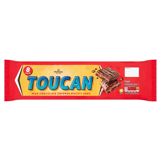 Morrisons Milk Chocolate Toucan Biscuits Multipack 8 Pack