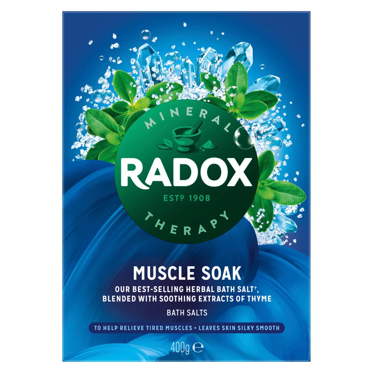 RADOX Muscle Soak Bath Salts - 400 g