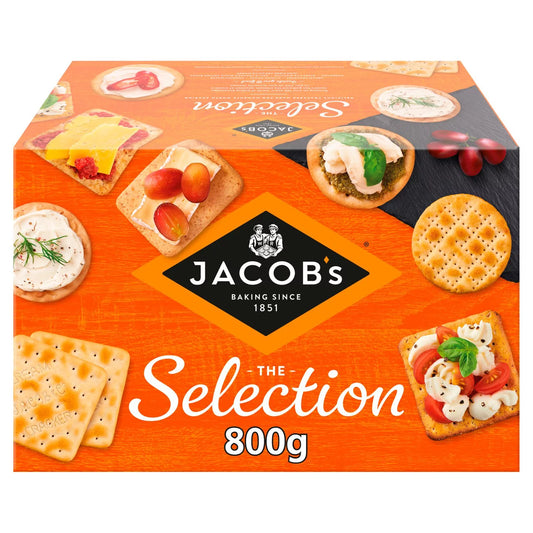 Jacob's Biscuits for Cheese - Large Tub 800g