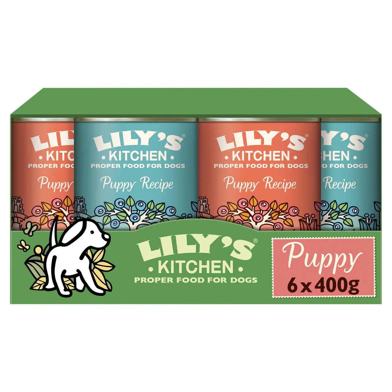 Lily's Kitchen Puppy Tin Multipack - 6x400g
