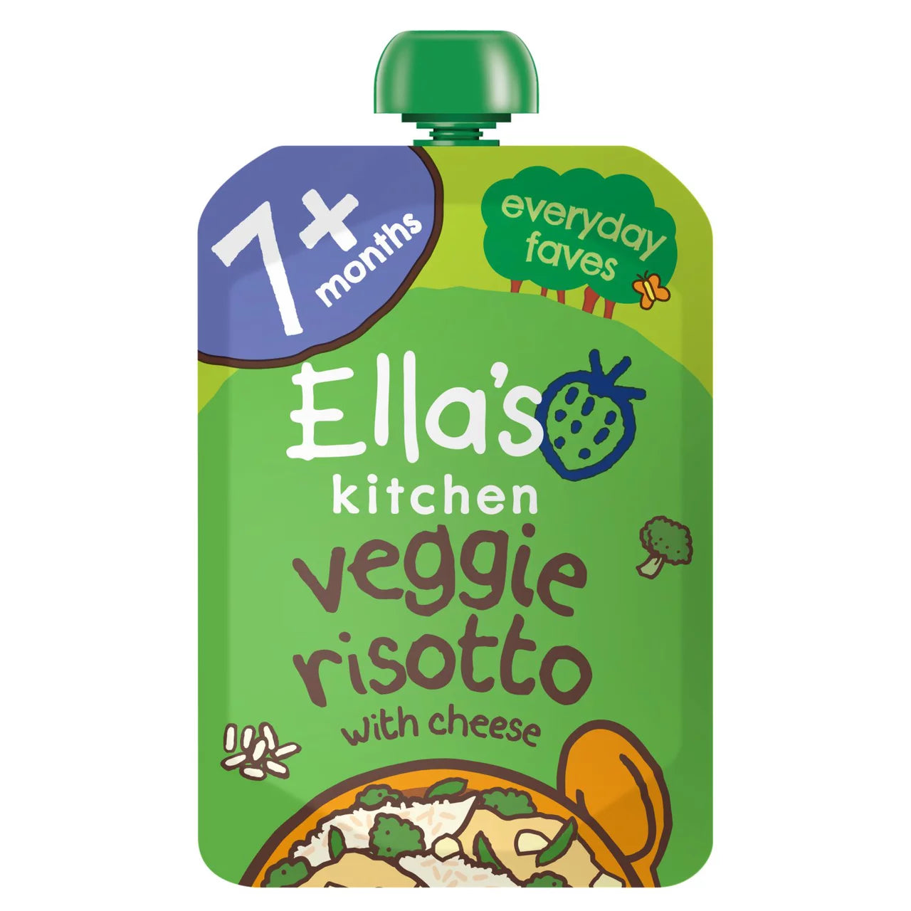 Ella's Kitchen Veggie Risotto with Cheese 130g