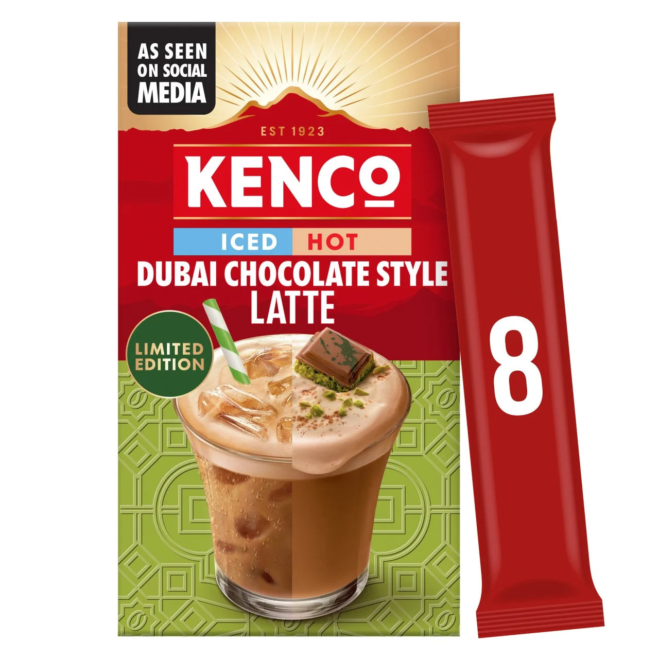 Kenco Dubai Chocolate Sachets - 8 per pack