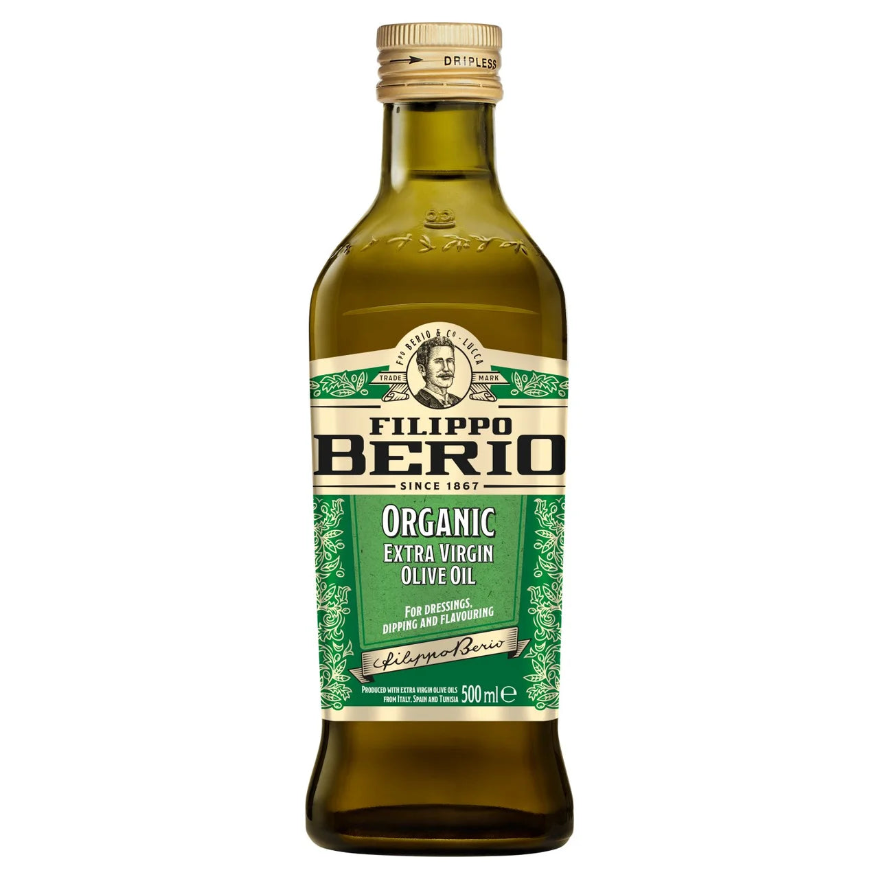 Filippo Berio Organic Extra Virgin Olive Oil 500ml