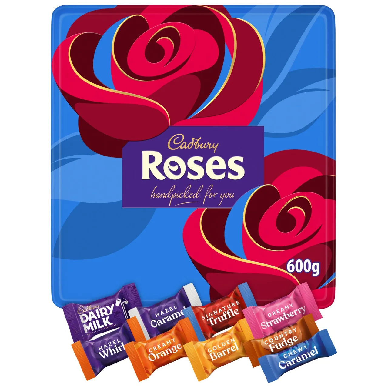 Cadbury Roses Chocolate Tin - 600g