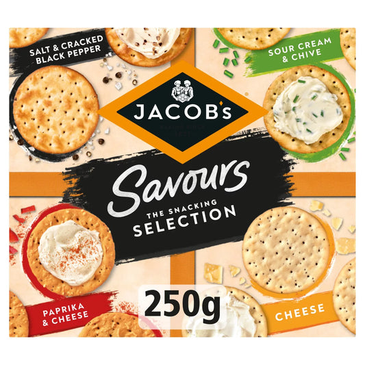 Jacob's Savours Crackers Assortment - 250g