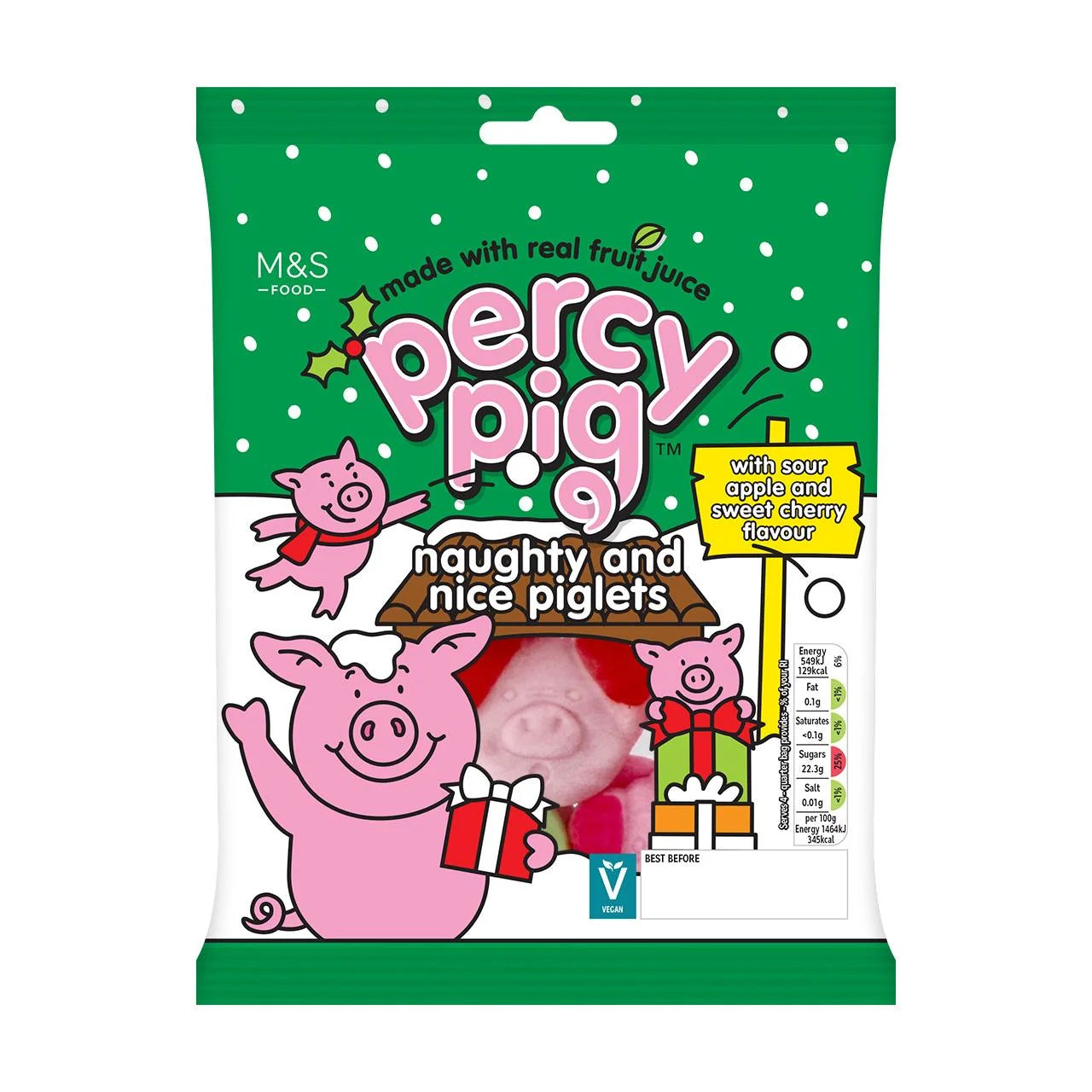 M&S Percy Pig - Christmas, Naughty & Nice Piglets