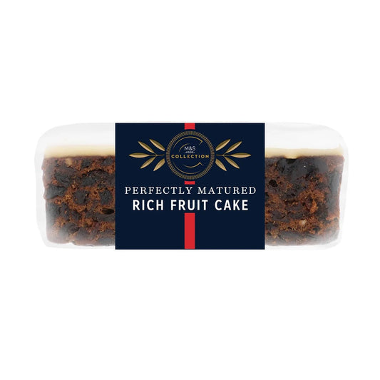 Marks & Spencer Perfectly Matured Rich Fruit Christmas Cake Bar