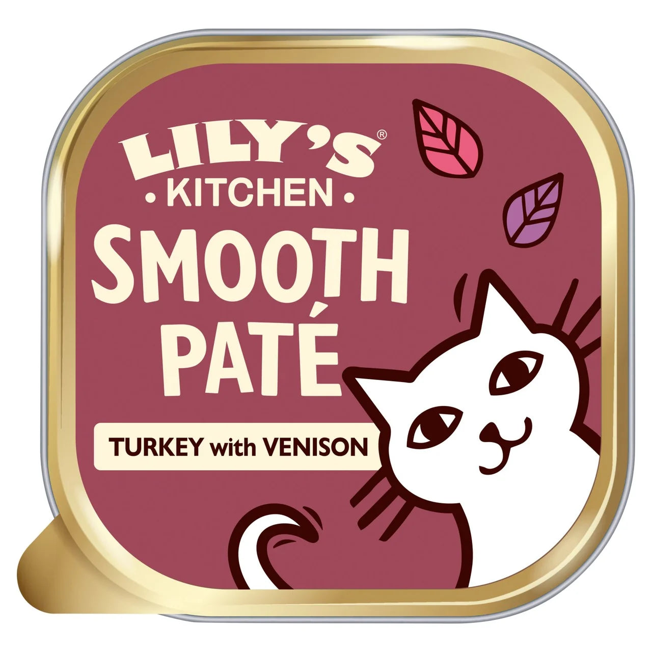 Lily's Kitchen Cat Smooth Turkey & Venison Pate - 85g