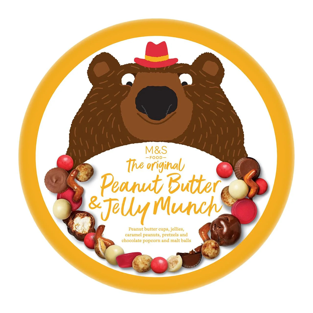 M&S The Original Peanut Butter & Jelly Munch - 544g