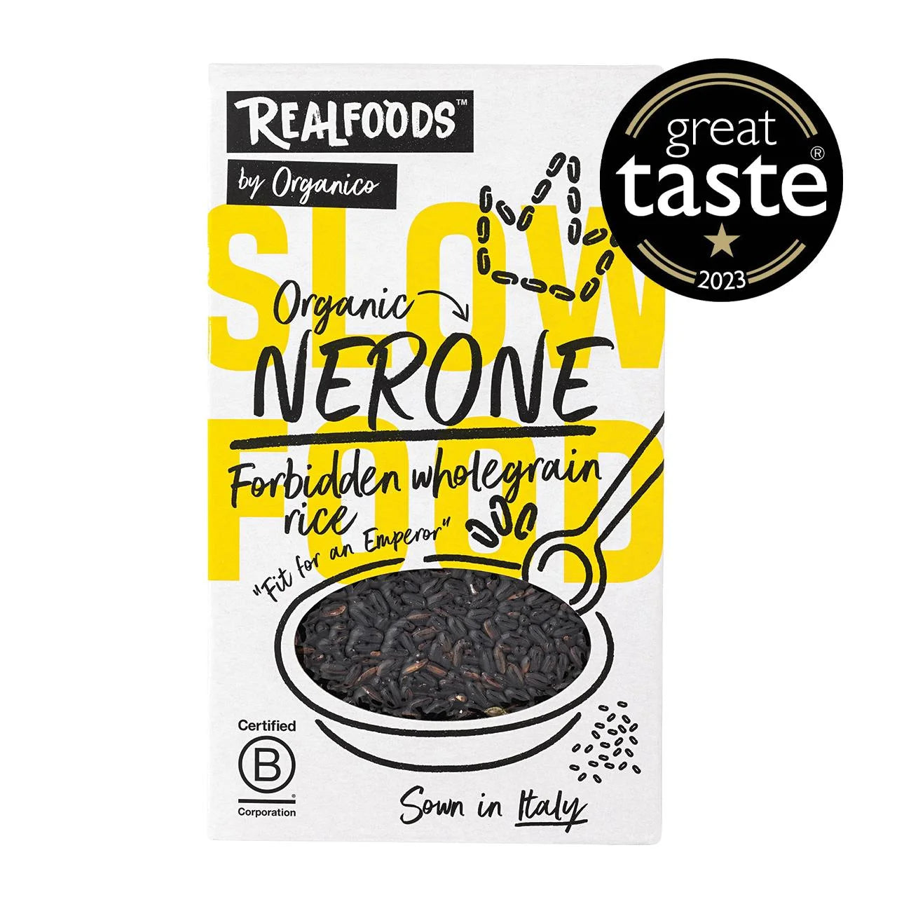 Realfoods Organic Nerone Wholegrain Rice 500g