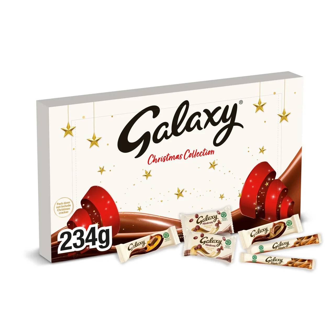 Galaxy Smooth Milk Chocolate Large Christmas Selection Box - 234g