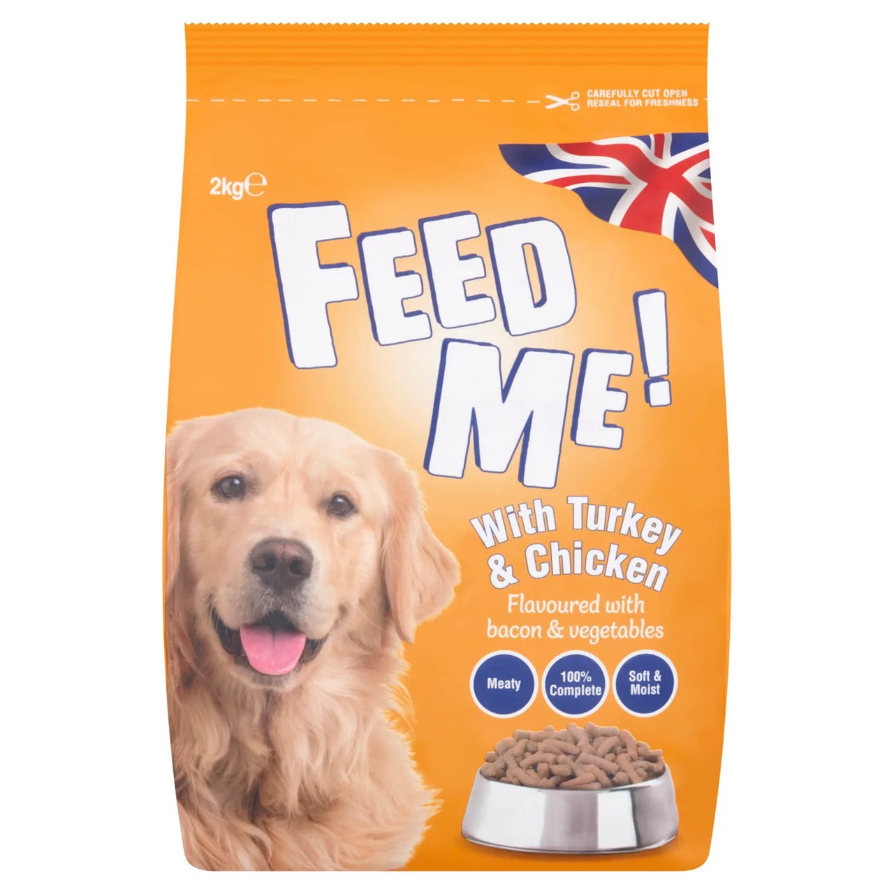 Feed Me! Turkey & Chicken Dry Dog Food 2kg