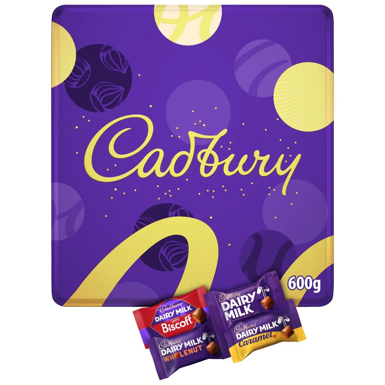 Cadbury Dairy Milk Mixed Chocolate Chunks Tin - 600g