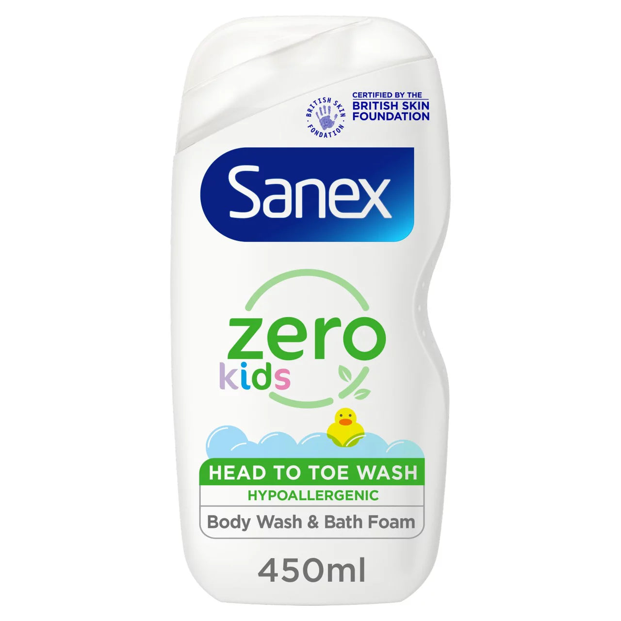 Sanex Zero % Kids Body Wash - 450ml