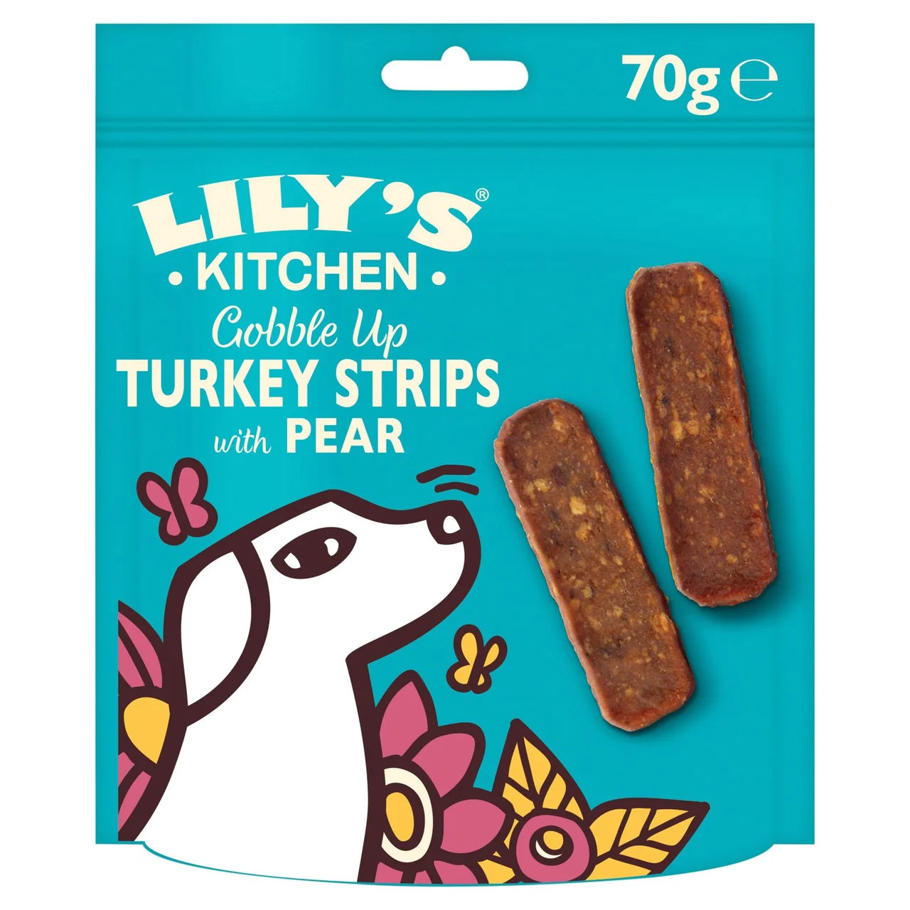 Lily's Kitchen Duck and Pear Strips - 70g