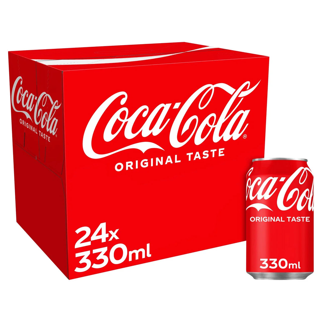Coca-Cola Original Taste 24 x 330ml Cans