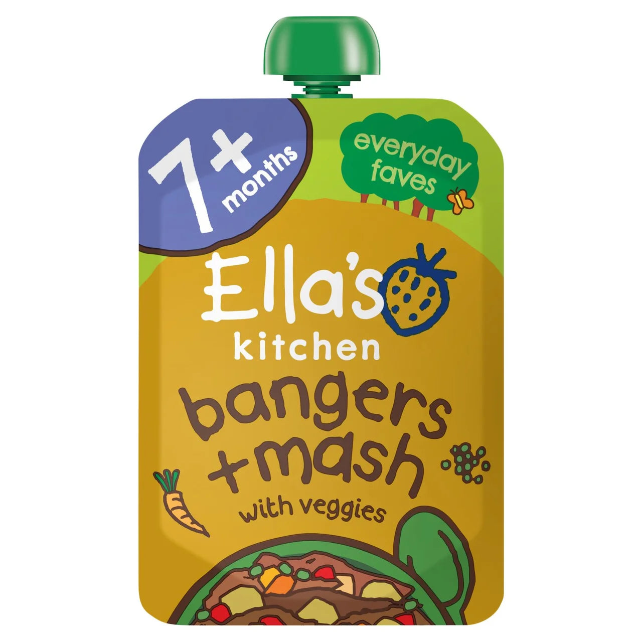 Ella's Kitchen Organic Bangers & Mash 7mth+ (130g)