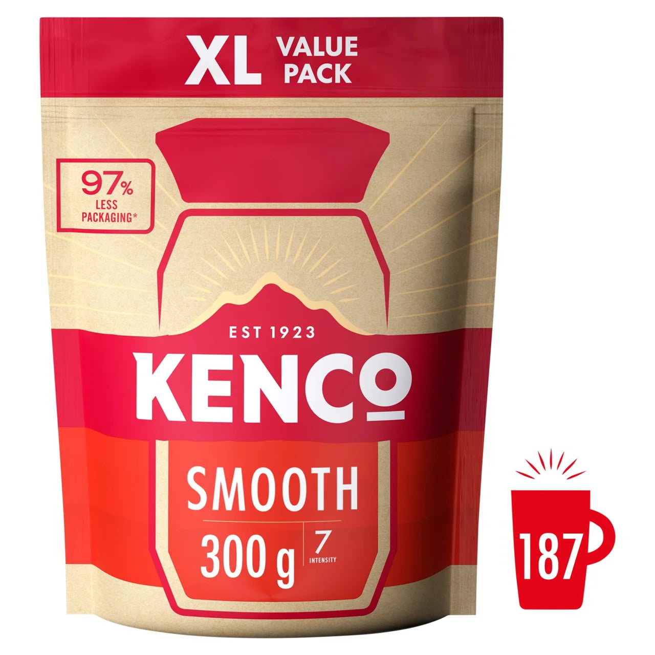 Kenco Smooth Instant Coffee Refill - 300g