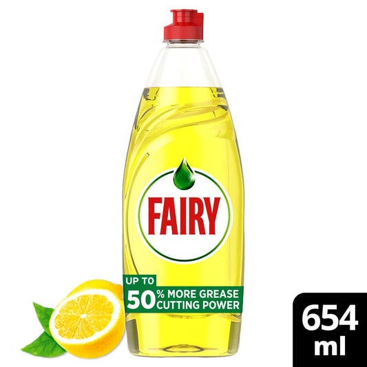 Fairy Lemon Washing Up Liquid 780Ml