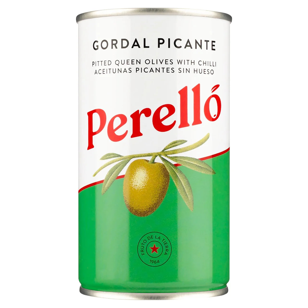 Brindisa Perello Gordal Pitted Olives Picante 150g