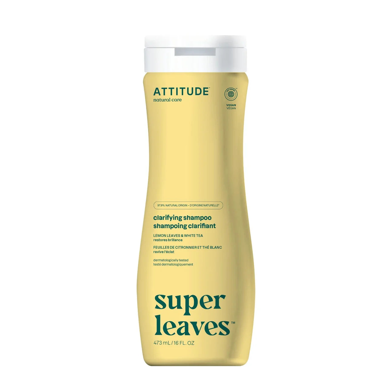Attitude Super Leaves Shampoo Clarifying 473ml