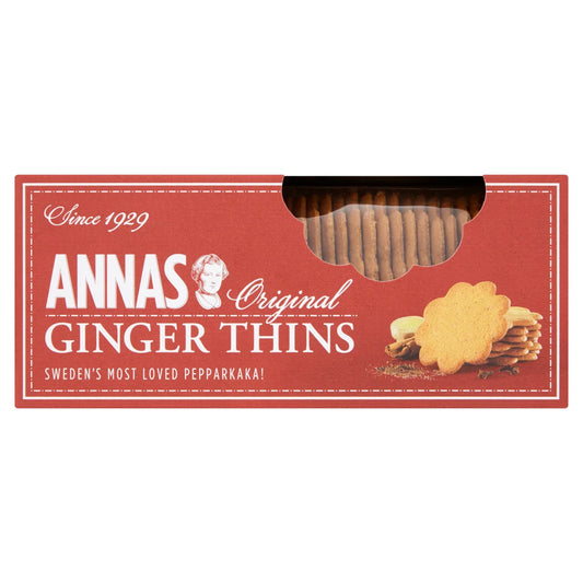 Annas Ginger Thins 150G