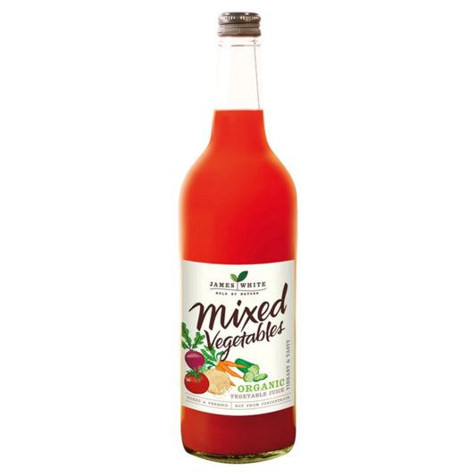 James White Organic Mixed Vegetable Juice 75Cl