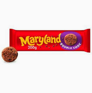 Maryland Double Choc Chip Cookies 200g