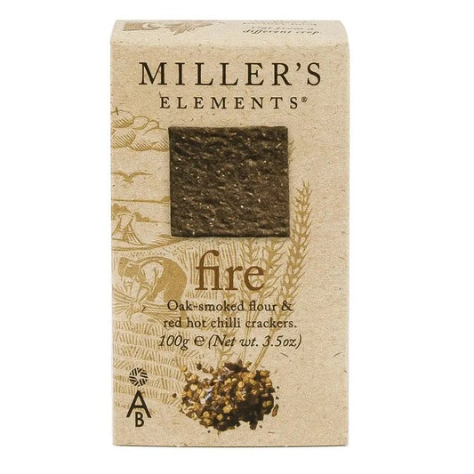 Artisan Biscuits Miller's Elements Fire Crackers 100G