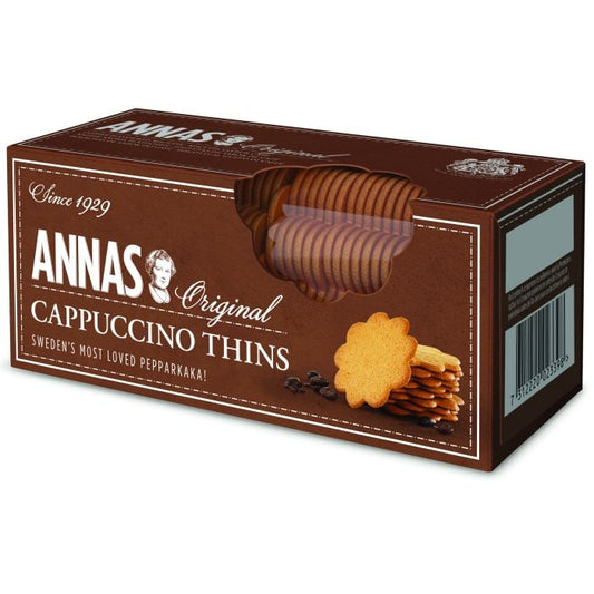 Annas Cappuccino Thins 150G