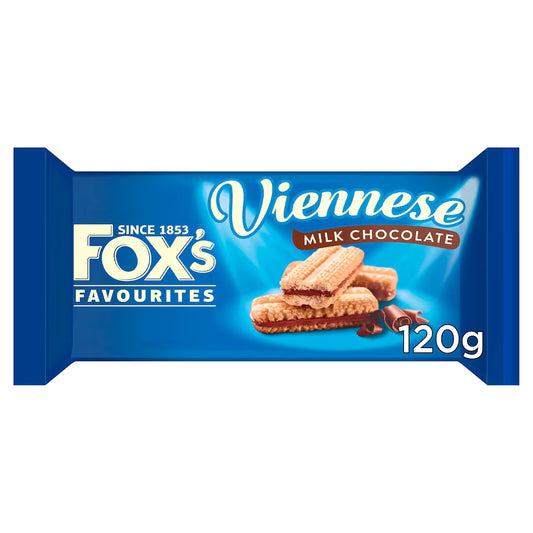 Foxs Viennese Chocolate Sandwich 120g