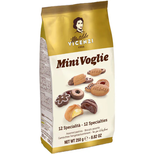 Vicenzi Mini Voglie Assorted Pastries 250G