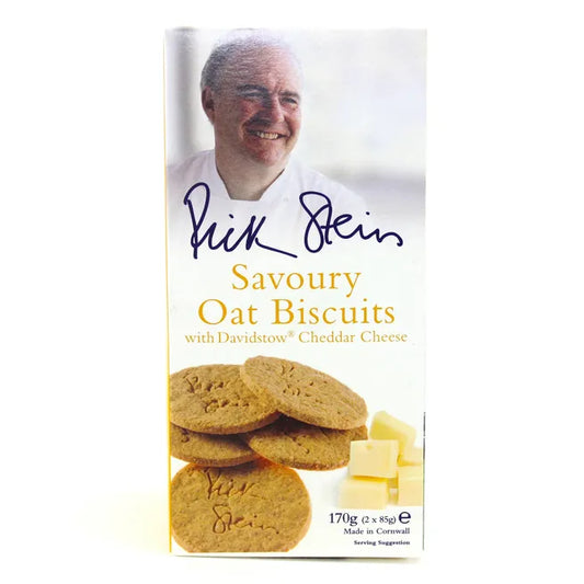 Rick Stein Savoury Oat Biscuits With Davidstow Cheddar Cheese 170G