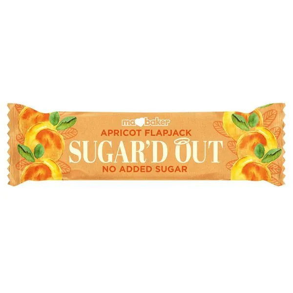 Ma Baker Sugar'D Out Apricot Flapjack 50G