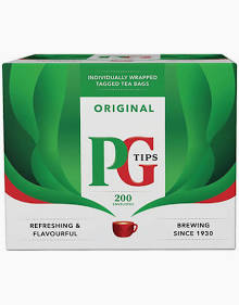 Individual Sachets PG tips x 200 Enveloped Tea Bags