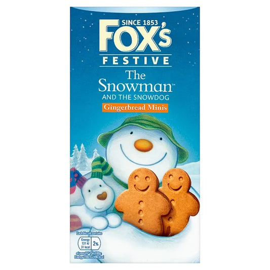 Fox's Festive The Snowman Gingerbread Minis, 100g