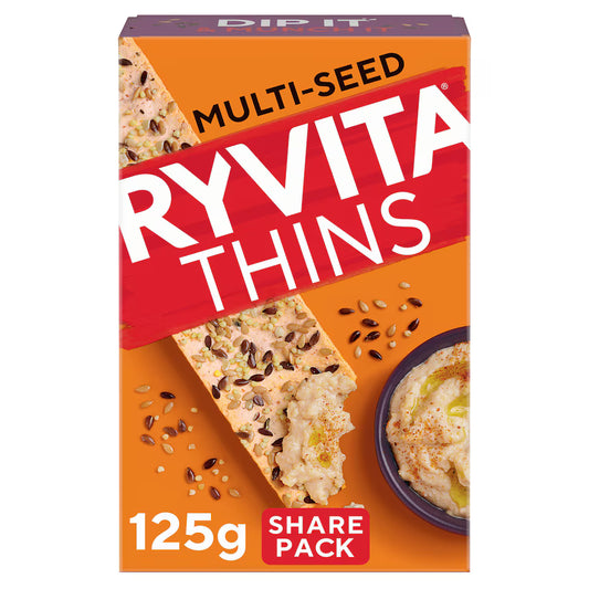 Ryvita Thins - Multi-Seed 125g