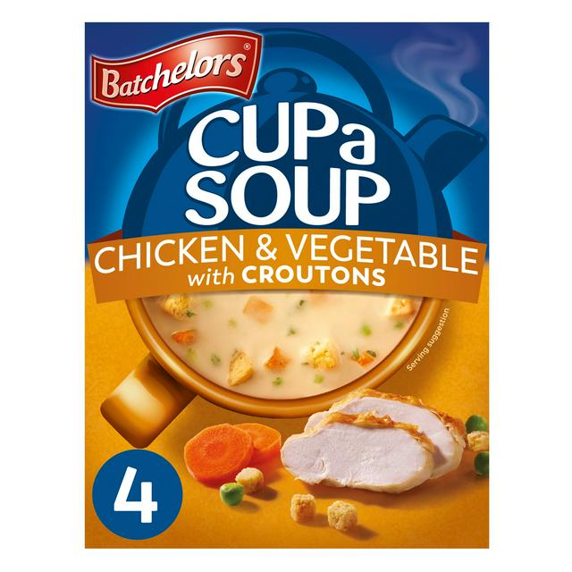 Batchelors Cup A Soup Chicken & Vegetable 4 Sachets